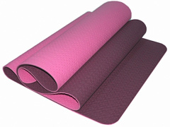 Коврик для йоги перфорированный OTPE-6MM 00400 (розовый)