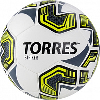 Мяч футб. "TORRES Striker " F321035 р.5 30п. TPU  бело-серо-жёлтый